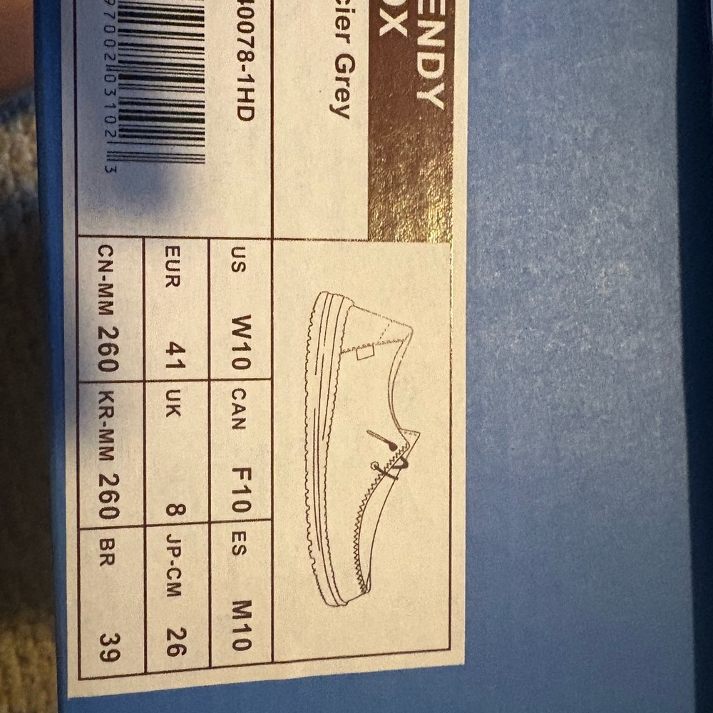 Hey Dude Heather Gray Shoes NIB - Picture 6 of 6